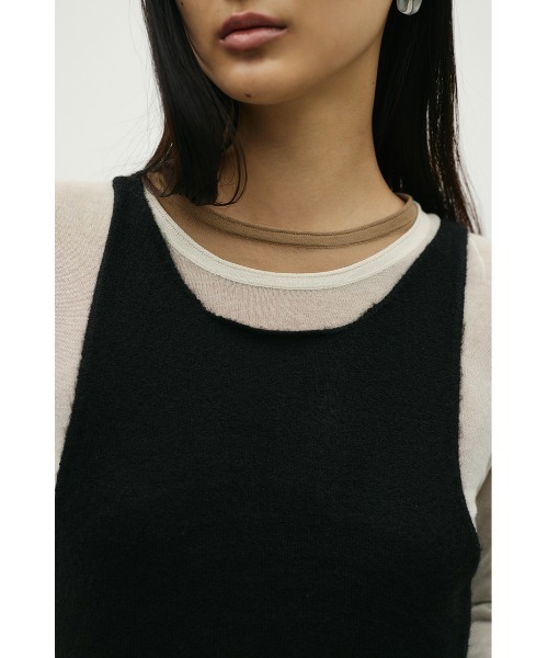 STYLEMIXER(スタイルミキサー)の「2WAYニットキャミワンピース(ワンピース・レディース・レッド/グレー/ブラック・SMALL/MEDIUM)」の15枚目の写真