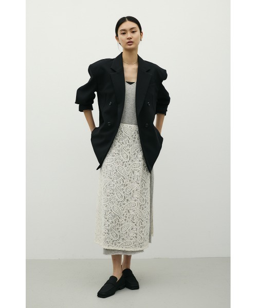 STYLEMIXER(スタイルミキサー)の「2WAYニットキャミワンピース(ワンピース・レディース・レッド/グレー/ブラック・SMALL/MEDIUM)」の18枚目の写真