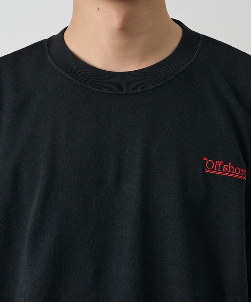 COLONY 2139（コロニートゥーワンスリーナイン）の「ワンポイント刺繍クルーネックスウェット（Tシャツ/カットソー・メンズ・ネイビー/ホワイト/ブラック・LARGE/MEDIUM）」の8枚目の写真