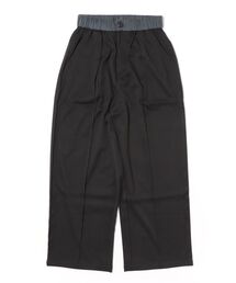 【8】【it】【SWITCH by ARCH】起毛地配色WaistCenterSeamTuckPT