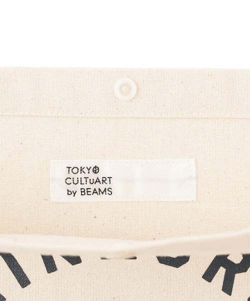 TOKYO CULTUART by BEAMS(トウキョウカルチャートバイビームス)の「BEAMS JAPAN meets とえいろ / みんくる&とあらん サコッシュ(ショルダーバッグ・レディース・ナチュラル・ONE SIZE)」の2枚目の写真