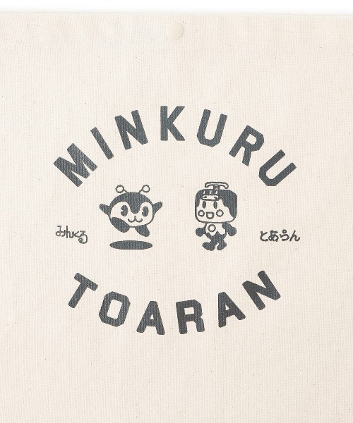 TOKYO CULTUART by BEAMS(トウキョウカルチャートバイビームス)の「BEAMS JAPAN meets とえいろ / みんくる&とあらん サコッシュ(ショルダーバッグ・レディース・ナチュラル・ONE SIZE)」の3枚目の写真