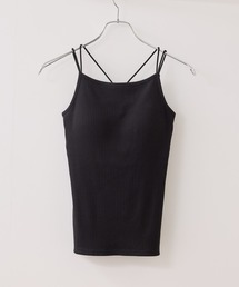 VIS | カップ付きアメスリキャミソール(キャミソール)