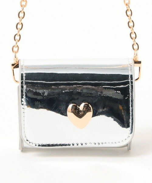 Ray BEAMS(レイビームス)の「【別注】bLicensceLL / チェーンポーチ(ポーチ・レディース・ブラック/シルバー・ONE SIZE)」の6枚目の写真