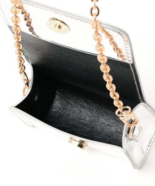 Ray BEAMS(レイビームス)の「【別注】bLicensceLL / チェーンポーチ(ポーチ・レディース・ブラック/シルバー・ONE SIZE)」の8枚目の写真