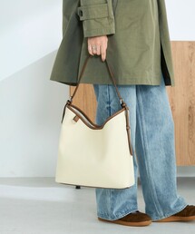 fredy emue | 異素材コンビワンハンドルバッグ(ショルダーバッグ)