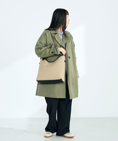 fredy emue（フレディエミュ）の「異素材コンビワンハンドルバッグ（ショルダーバッグ・レディース・ブラック系その他/ブラウン/ホワイト系その他・FREE）」の18枚目の写真