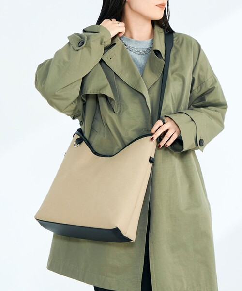 fredy emue（フレディエミュ）の「異素材コンビワンハンドルバッグ（ショルダーバッグ・レディース・ブラック系その他/ブラウン/ホワイト系その他・FREE）」の19枚目の写真