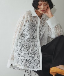 ANOTHER S（アナザーエス）の「レースシャツ（シャツ/ブラウス）」