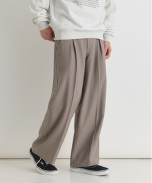 BACK NUMBER（バックナンバー）の「【BACK NUMBER】TRイージーワイドトラウザー (テーパード風 / 通勤対応 / ストレッチ性)（その他パンツ）」