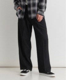 BACK NUMBER | 【BACK NUMBER】TRイージーワイドトラウザー (テーパード風 / 通勤対応 / ストレッチ性)(その他パンツ)