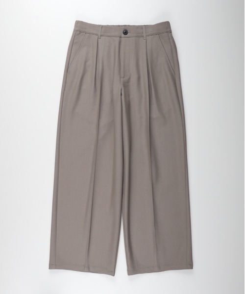 BACK NUMBER（バックナンバー）の「【BACK NUMBER】TRイージーワイドトラウザー (テーパード風 / 通勤対応 / ストレッチ性)（その他パンツ・メンズ・ライトブラウン/グレー/ブラック・S/M/L/XL）」の8枚目の写真