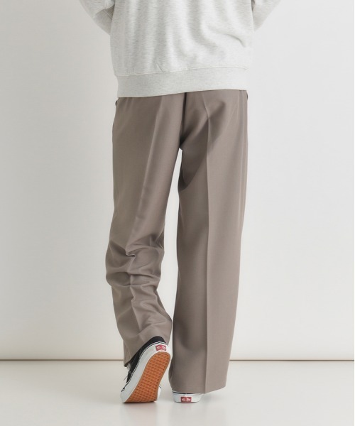 BACK NUMBER（バックナンバー）の「【BACK NUMBER】TRイージーワイドトラウザー (テーパード風 / 通勤対応 / ストレッチ性)（その他パンツ・メンズ・ライトブラウン/グレー/ブラック・S/M/L/XL）」の12枚目の写真