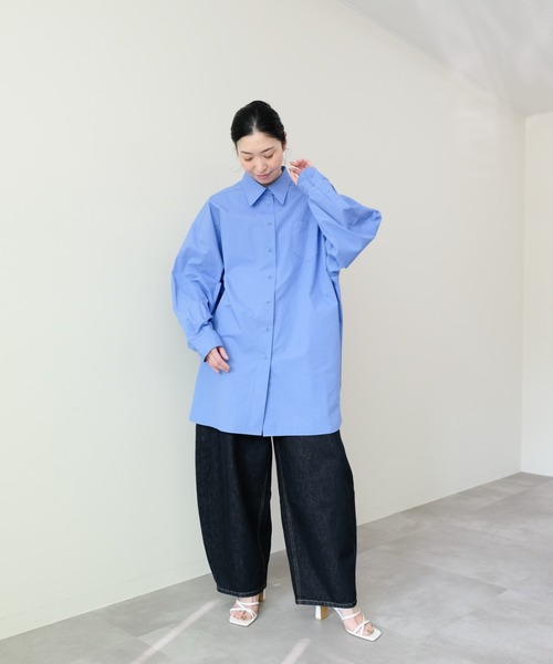 DOLLUPOOPS（ドールアップウップス）の「Heart Pocket Painter Pants(ハートポケットペインターパンツ)（デニムパンツ・レディース・ネイビー・FREE）」の6枚目の写真