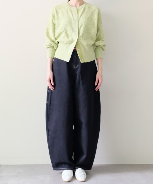 DOLLUPOOPS(ドールアップウップス)の「Heart Pocket Painter Pants(ハートポケットペインターパンツ)(デニムパンツ・レディース・ネイビー・FREE)」の16枚目の写真