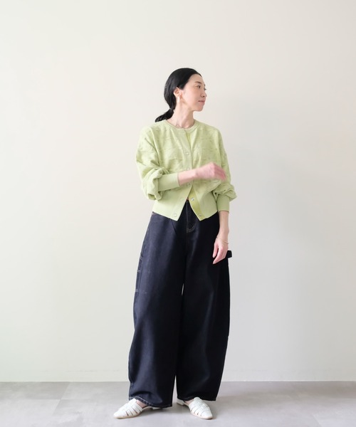 DOLLUPOOPS(ドールアップウップス)の「Heart Pocket Painter Pants(ハートポケットペインターパンツ)(デニムパンツ・レディース・ネイビー・FREE)」の12枚目の写真