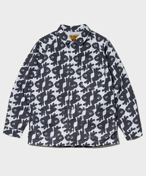 gym master（ジムマスター）の「gym master/ジムマスター　ハッピーペイント ダックカバーオール（カバーオール・メンズ・その他3/その他2/その他1・LARGE/MEDIUM/X-LARGE）」の2枚目の写真