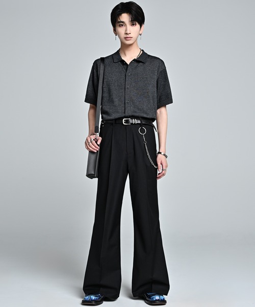 ADRER(アドラー)の「Extra Quality TR Flare Slacks / エクストラクオリティ TR フレアスラックス(スラックス・メンズ・チャコールグレー/ブラック・XS/L/M/S)」の22枚目の写真