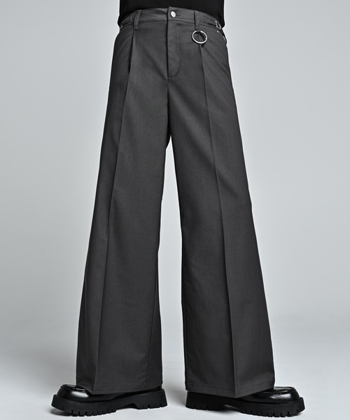 ADRER(アドラー)の「Extra Quality TR Flare Slacks / エクストラクオリティ TR フレアスラックス(スラックス・メンズ・チャコールグレー/ブラック・XS/L/M/S)」の3枚目の写真