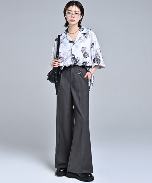 ADRER(アドラー)の「Extra Quality TR Flare Slacks / エクストラクオリティ TR フレアスラックス(スラックス・メンズ・チャコールグレー/ブラック・XS/L/M/S)」の8枚目の写真