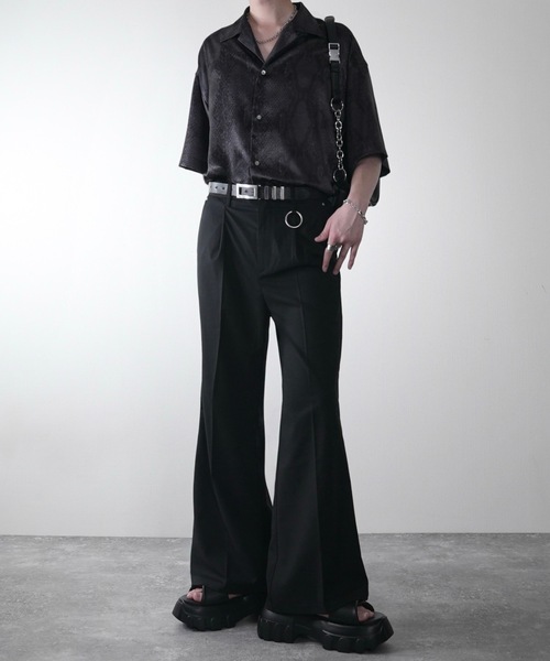 ADRER(アドラー)の「Extra Quality TR Flare Slacks / エクストラクオリティ TR フレアスラックス(スラックス・メンズ・チャコールグレー/ブラック・XS/L/M/S)」の20枚目の写真