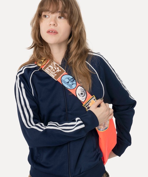 HEY!MrsROSE（ヘイミセスローズ）の「HEY! Mrs ROSE(ヘイ！ミセスローズ)HEY!Wappen BAG（ショルダーバッグ・レディース・ホワイト/ピンク/ブラック・FREE）」の7枚目の写真