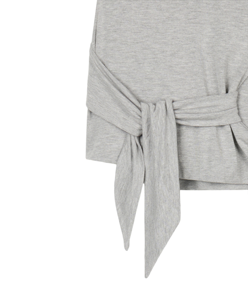 ROCKCAKE（ロックケーキ）の「Drape Wrap Mini Skirt - Gray（スカート・レディース・その他・SMALL）」の4枚目の写真