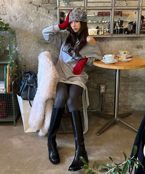 ROCKCAKE（ロックケーキ）の「Drape Wrap Mini Skirt - Gray（スカート・レディース・その他・SMALL）」の20枚目の写真