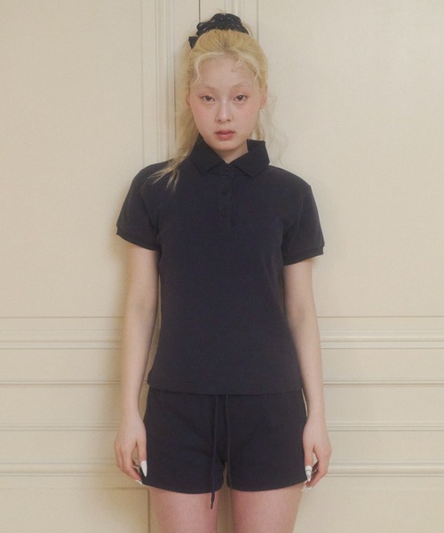 chernyy（チェルニー）の「chernyy shorts / バック刺繍ロゴショートパンツ（その他パンツ・レディース・アイボリー/ネイビー・LARGE/MEDIUM/SMALL）」の16枚目の写真