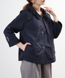 BRODIAEA（ブローディア）の「BRODIAEA 軽量スプリングコート 7分袖 スタンドカラー（その他アウター）」