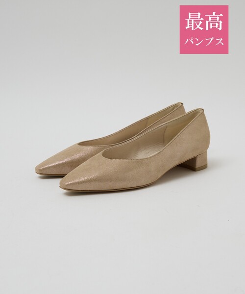 Au BANNISTER(オゥバニスター)の「【最高パンプス/3cmヒール】美脚×快適 パンプス(パンプス・レディース・ピンクゴールド/ベージュ/ブラック・35/40/39/38/37/36)」の3枚目の写真