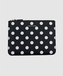 Wallet COMME des GARCONS（ウォレットコム デギャルソン）の「【DOTS PRINTED】LARGE ZIP POUCH（ポーチ）」