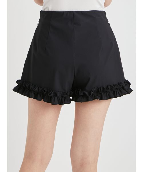 CELFORD(セルフォード)の「【水陸両用可】フリルショートパンツ(その他パンツ・レディース・ブラック・38/36)」の4枚目の写真