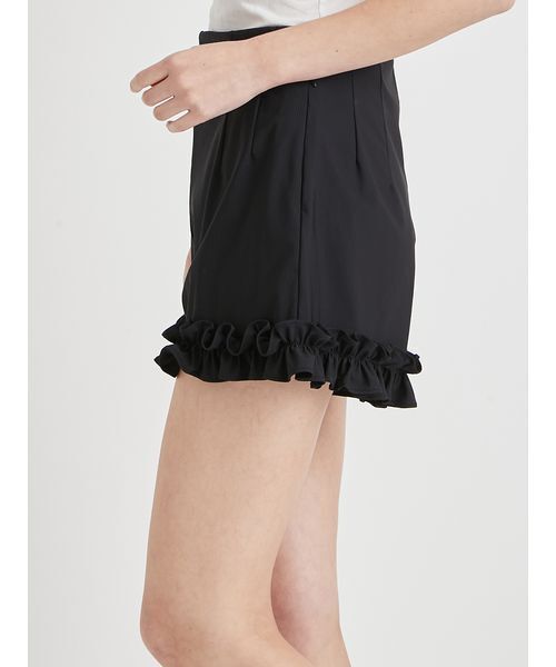 CELFORD(セルフォード)の「【水陸両用可】フリルショートパンツ(その他パンツ・レディース・ブラック・38/36)」の5枚目の写真