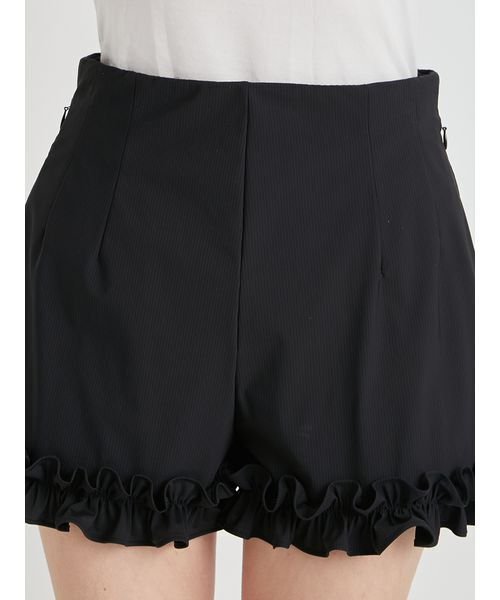 CELFORD(セルフォード)の「【水陸両用可】フリルショートパンツ(その他パンツ・レディース・ブラック・38/36)」の6枚目の写真