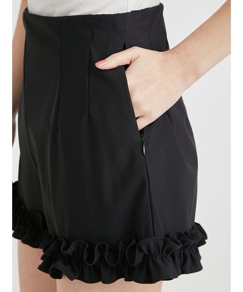 CELFORD(セルフォード)の「【水陸両用可】フリルショートパンツ(その他パンツ・レディース・ブラック・38/36)」の8枚目の写真