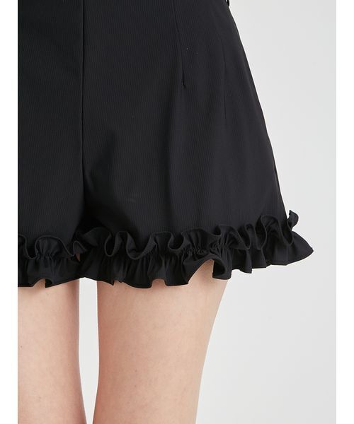CELFORD(セルフォード)の「【水陸両用可】フリルショートパンツ(その他パンツ・レディース・ブラック・38/36)」の9枚目の写真