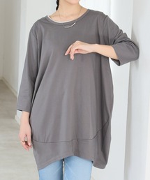◆七分袖◆ コクーン シルエット チュニック