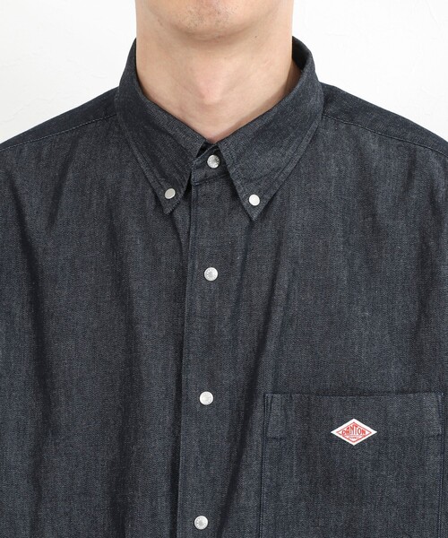 DANTON（ダントン）の「【DANTON】ダンガリー ドットボタン ボタンダウンシャツ 長袖 26SS（DT-B0293DUG）（シャツ/ブラウス・メンズ・インディゴブルー・38/40/42/44）」の16枚目の写真