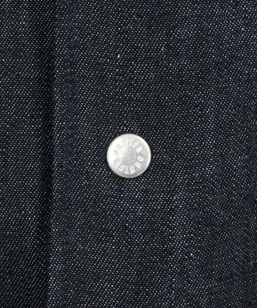 DANTON（ダントン）の「【DANTON】ダンガリー ドットボタン ボタンダウンシャツ 長袖 26SS（DT-B0293DUG）（シャツ/ブラウス・メンズ・インディゴブルー・38/40/42/44）」の17枚目の写真