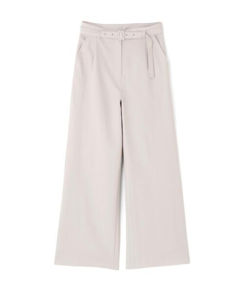 NATURAL BEAUTY BASIC（ナチュラルビューティーベーシック）の「【Oggi5月号掲載】◇＜骨格ナチュラル＞リネンブレンドパンツ（その他パンツ・レディース・ダークブラウン/ベージュ/オフホワイト・MEDIUM/P/S）」の21枚目の写真