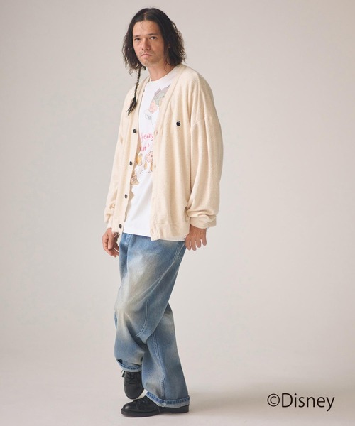 ADAM PATEK(アダムパテック)の「mt10343-ADAMPATEK -Snow White and the Seven Dwarfs multiT Tシャツ(AP2614041)(Tシャツ/カットソー・メンズ・ブラック/ホワイト・2/1)」の10枚目の写真