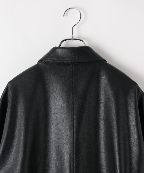 PAGEBOY（ページボーイ）の「フェイクレザールーズライダース（ライダースジャケット・レディース・オフホワイト/ブラック・FREE）」の20枚目の写真