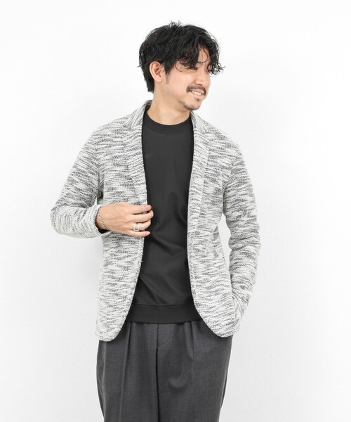 NOLLEY’S（ノーリーズ）の「《ビジカジ対応》防臭・消臭 シルケットスムース クルーネックドレスTシャツ 26SS（Tシャツ/カットソー・メンズ・チャコールグレー/ブルー/ホワイト/ダークネイビー・S/XXL/XL/L/M）」の9枚目の写真