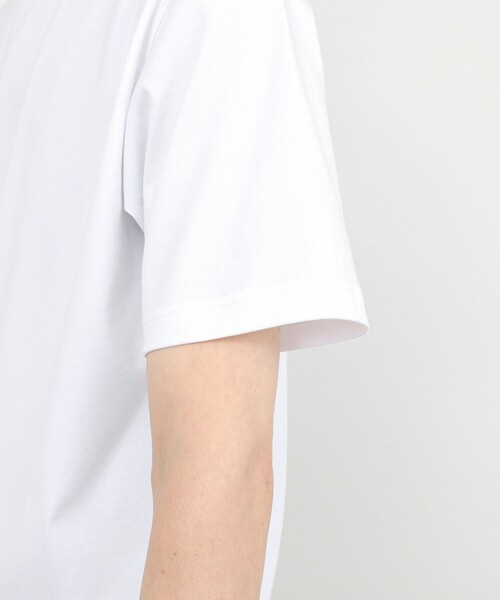 NOLLEY’S（ノーリーズ）の「《ビジカジ対応》防臭・消臭 シルケットスムース クルーネックドレスTシャツ 26SS（Tシャツ/カットソー・メンズ・チャコールグレー/ブルー/ホワイト/ダークネイビー・S/XXL/XL/L/M）」の16枚目の写真