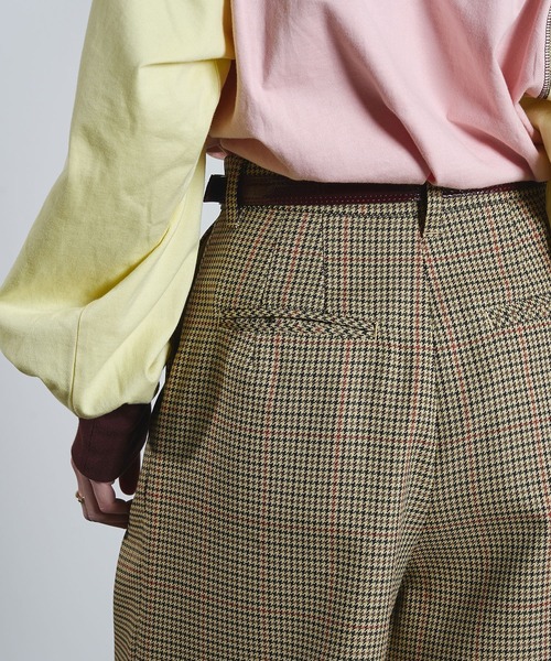 ROSE BUD(ローズバッド)の「(mici)CHECK BERMUDA SHORTS(その他パンツ・レディース・ベージュ/グリーン・S/M)」の13枚目の写真