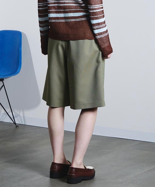 ROSE BUD(ローズバッド)の「(mici)CHECK BERMUDA SHORTS(その他パンツ・レディース・ベージュ/グリーン・S/M)」の17枚目の写真