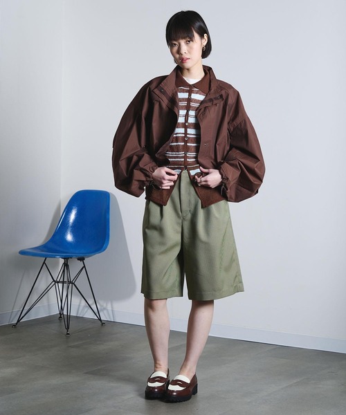 ROSE BUD(ローズバッド)の「(mici)CHECK BERMUDA SHORTS(その他パンツ・レディース・ベージュ/グリーン・S/M)」の20枚目の写真