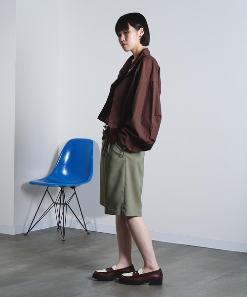 ROSE BUD(ローズバッド)の「(mici)CHECK BERMUDA SHORTS(その他パンツ・レディース・ベージュ/グリーン・S/M)」の21枚目の写真