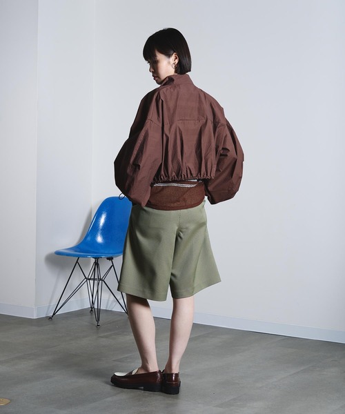 ROSE BUD(ローズバッド)の「(mici)CHECK BERMUDA SHORTS(その他パンツ・レディース・ベージュ/グリーン・S/M)」の22枚目の写真